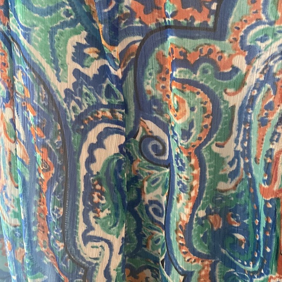 Ralph Lauren Gauze Skirt 14 - Picture 4 of 6